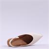 Unisa Decia Pointed Slingback Espadrille - Ivory Leather